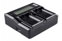 Ładowarka dwukanałowa Newell DC-LCD do akumulatorów NP-FZ100 do Sony