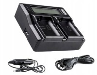 Ładowarka dwukanałowa Newell DC-LCD do akumulatorów NP-FZ100 do Sony