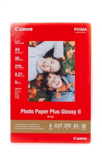Papier CANON PP-201 Photo Paper Plus Glossy II 265g/m2, 20 ark. (A3)