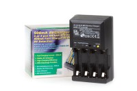 Ładowarka MW8168GS do akumulatorów 4x AA lub 4x AAA