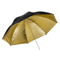 Parasolka złota Quadralite 91cm