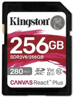 Karta Kingston 256GB Canvas React Plus SDXC UHS-II 280R/100W U3 V60