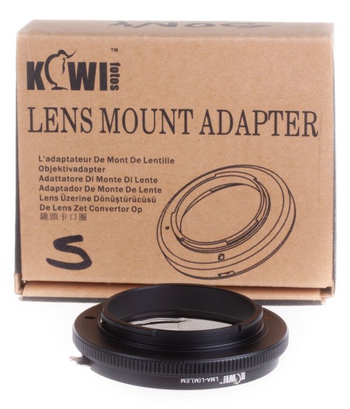 Adapter bagnetowy JJC Leica M na Sony E