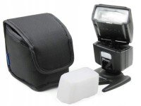 Lampa błyskowa Nissin i40 do Fuji z led Video