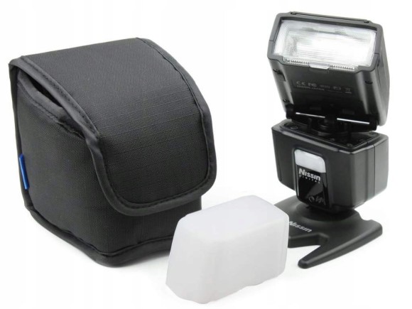 Lampa błyskowa Nissin i40 do Fuji z led Video