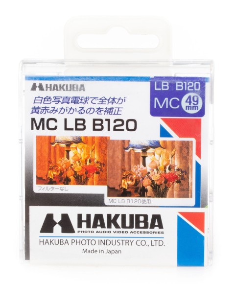 Filtr niebieski Hakuba MC LB B120 49mm CF-B12