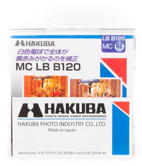 Filtr niebieski Hakuba MC LB B120 72mm