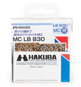 Filtr niebieski Hakuba MC LB B30 58mm