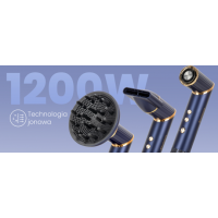 Suszarka do włosów Humanas AirTouch HD-AT02 z funkcją jonizowania fioletowa