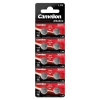 Bateria Camelion AG10/LR54/LR1131/389, alkaliczne ogniwo guzikowe, 10 szt