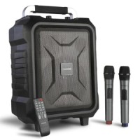 Głośnik przenośny Microlab TL20 + 2 mikrofony + pilot