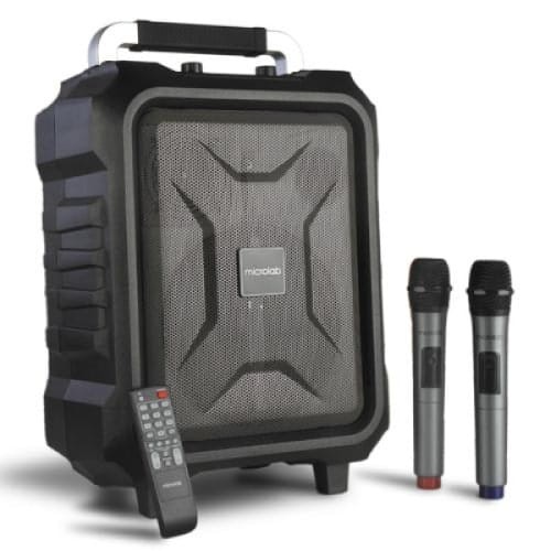 Głośnik przenośny Microlab TL20 + 2 mikrofony + pilot