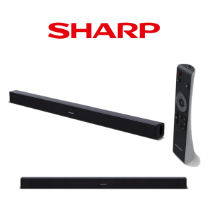 Soundbar SHARP HT-SB110 2.0 Slim Soundbar Bluetooth Black HDMI, Optical, Bluetooth 90 W  