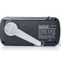 Radio FM Muse MH-07DS - bateria słoneczna, dynamo