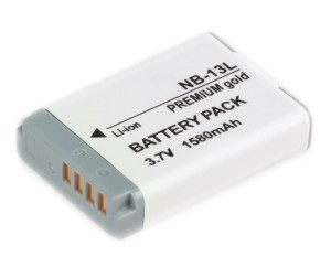 Akumulator Premium Gold NB-13L 1580 mAh Canon PowerShot G5 X, G7 X, G7 X Mark II