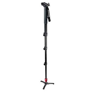 Monopod Manfrotto MN562B FLUID VIDEO z adapterem MN357