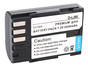 Akumulator Premium Gold D-Li90 2040mAh Pentax K-3, K-3 II, K-1, K-1 Mark II,