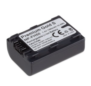 Akumulator Premium Gold NP-FH50 1390mAh (Sony DSLR-A230, DSLR-A290)