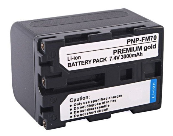Akumulator Premium Gold NP-FM70 3000mAh