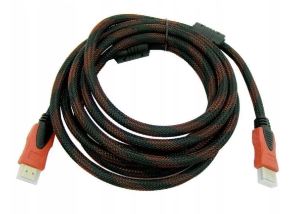 Kabel HDMI-HDMI 3m 1080p z oplotem