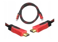 Kabel HDMI-HDMI 3m 1080p z oplotem