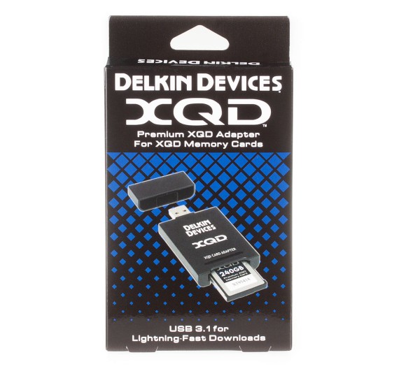 Czytnik kart XQD DELKIN 10 Gbps USB 3.1