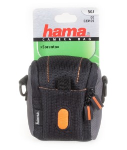 Pokrowiec Hama Sorento 50J czarno szary 8 x 6.5 x 5cm