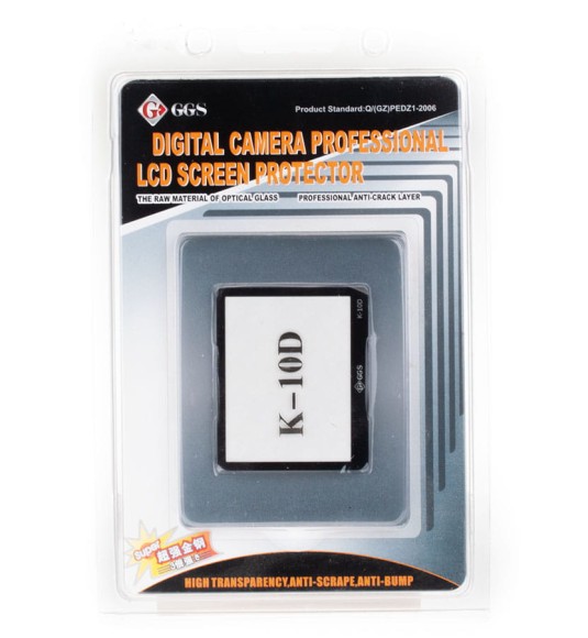 Osłona LCD GGS (szkło) - Pentax K-10D