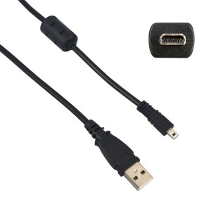 Kabel USB - USB Micro 1.5m UC-E6 (Nikon D3000, D3200, D5000, D5100)