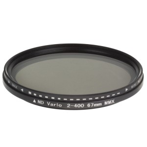 Filtr ND variable - regulowany szary ND2 - ND400 67mm