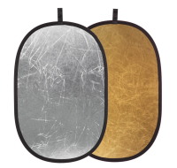 Blenda 2w1 102x168cm srebrno-złota