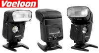 Lampa błyskowa Voeloon 331EX TTL LCD z diodą LED do video do Canon E-TTL II / I