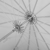 Parasol GlareOne Orb 150 biały z dyfuzorem