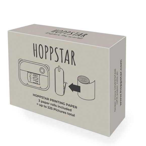 Hoppstar Papierowe wkłady do aparatu 3 szt. Artist Hoppstar