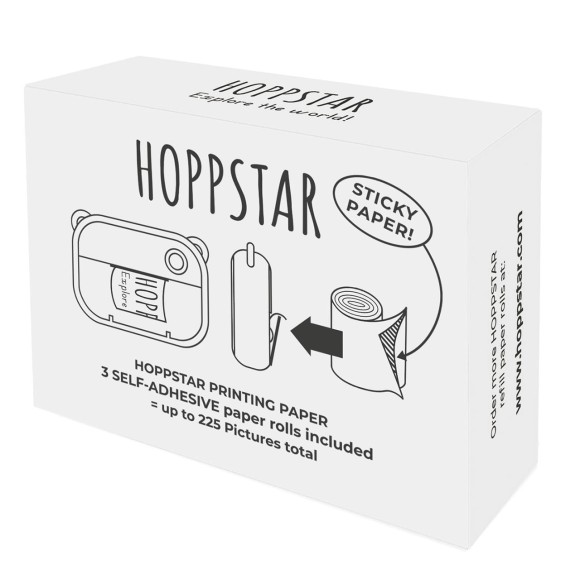 Hoppstar Samoprzylepne wkłady do aparatu 3 szt. Artist Hoppstar
