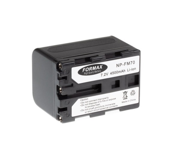 Akumulator Formax NP-FM70 4500 mAh, 7.2V (Sony)