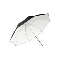 Parasolka Glare One Umbrella white biało - czarna  100 cm