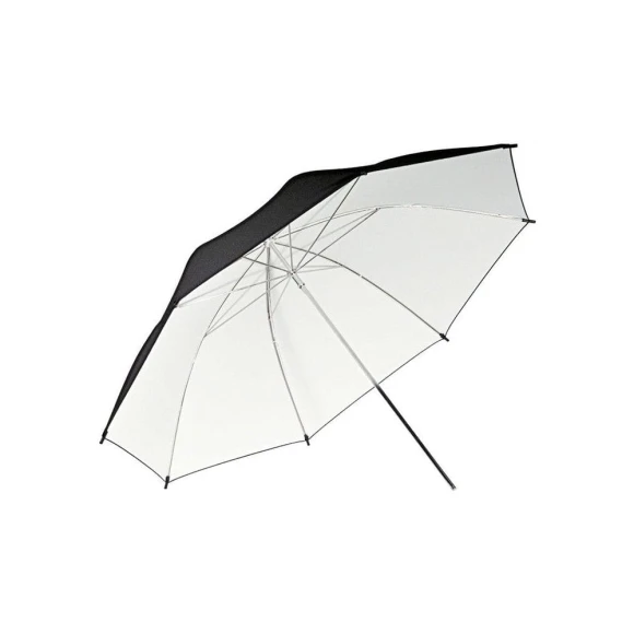 Parasolka Glare One Umbrella white biało - czarna  100 cm