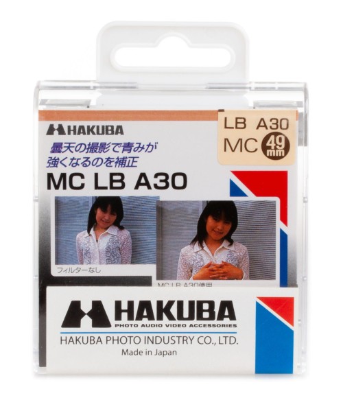 Filtr czerwony Hakuba MC LB A30 49mm CF-A30 ocieplający