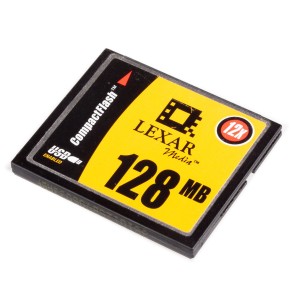 Karta pamięci CompactFlash Lexar 128 MB