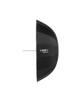 GlareOne Orb 130 Silver - głęboki srebrny parasol z dyfuzorem