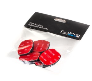 Zestaw 5 mocowań płaskich GoPro AAFLT-001 Flat Surface Adhesive Mounts