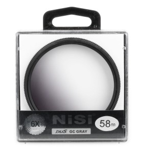 Filtr połówkowy szary Nisi DUS GC GRAY 58 mm