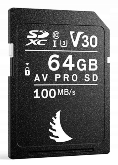 Karta pamięci Angelbird SD Card AV PRO 64GB V30