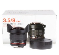 Obiektyw Samyang 8 mm f/3.5 fish-eye UMC CS II do Nikon |K645527|