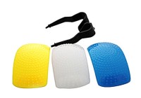 Dyfuzor Foxfoto MQ-PP FC-22 do wbudowanej lampy błyskowej - sanki ISO