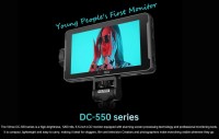 Monitor podglądowy VILTROX DC-550 HD HDMI 3D LUT + akumulator HDMI etui