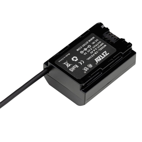 Adapter zasilania Zitay CB-FZ100L – USB-C do Sony NP-FZ100 (DJI Ronin RS2/RS3)