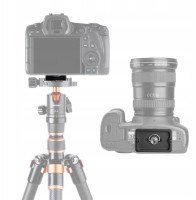 2x Szybkozłączka płytka statywowa typu Arca Swiss 1/4" 60mm mocowanie statyw K&F