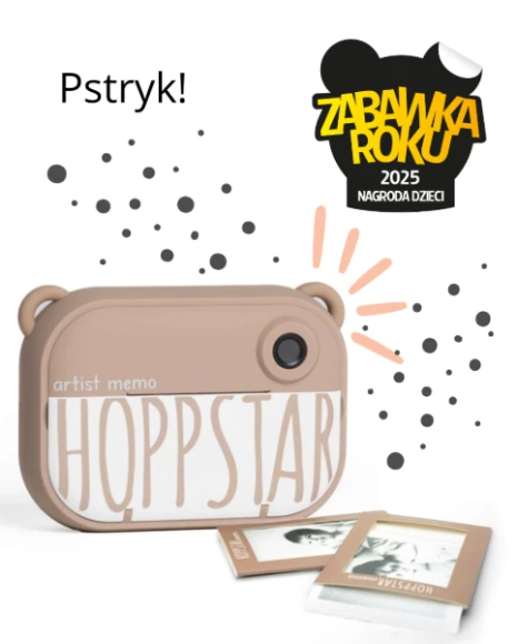 Aparat fotograficzny dla dzieci z drukarką Hoppstar - Artist Memo